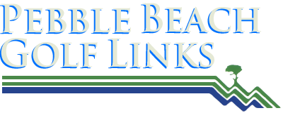 Pebble Beach Golf Links logo for Sega Mega Drive